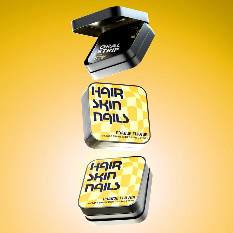 hair skin nails strips